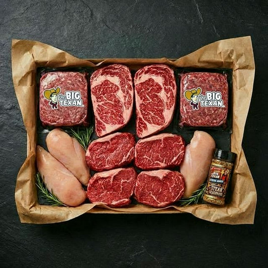 Big Texan Sampler - placeholder photo (real photos coming soon)
